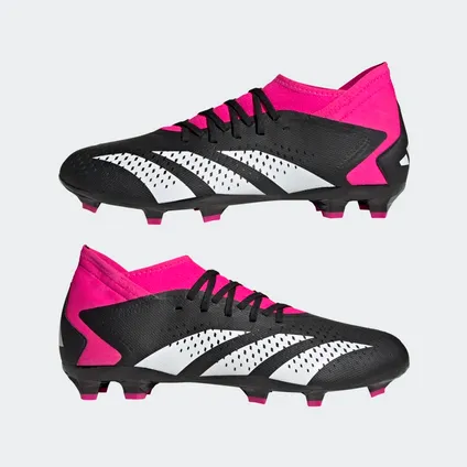 Adidas men's football boot Predator Accuracy.3 FG GW4589 black white pink 