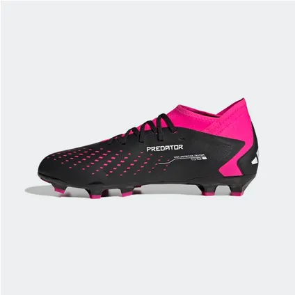 Adidas men's football boot Predator Accuracy.3 FG GW4589 black white pink 