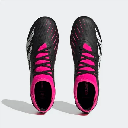 Adidas men's football boot Predator Accuracy.3 FG GW4589 black white pink 