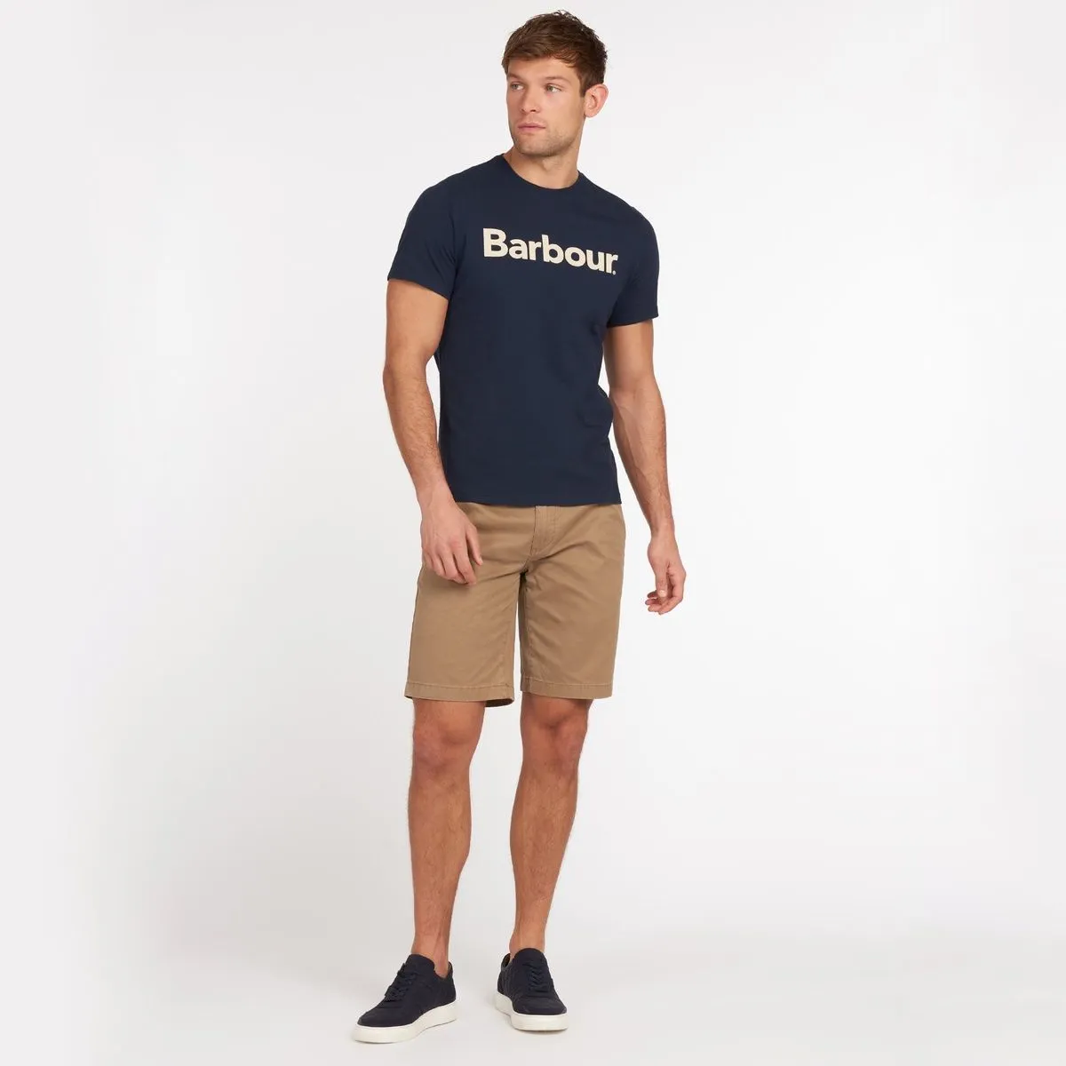 Barbour Men's Logo T-Shirt | New Navy