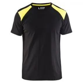 Bl&#xE5;kl&#xE4;der&#x20;3379-1042&#x20;T-Shirt&#x20;Bi-Colour&#x20;-&#x20;Black&#x2F;High&#x20;Vis&#x20;Yellow