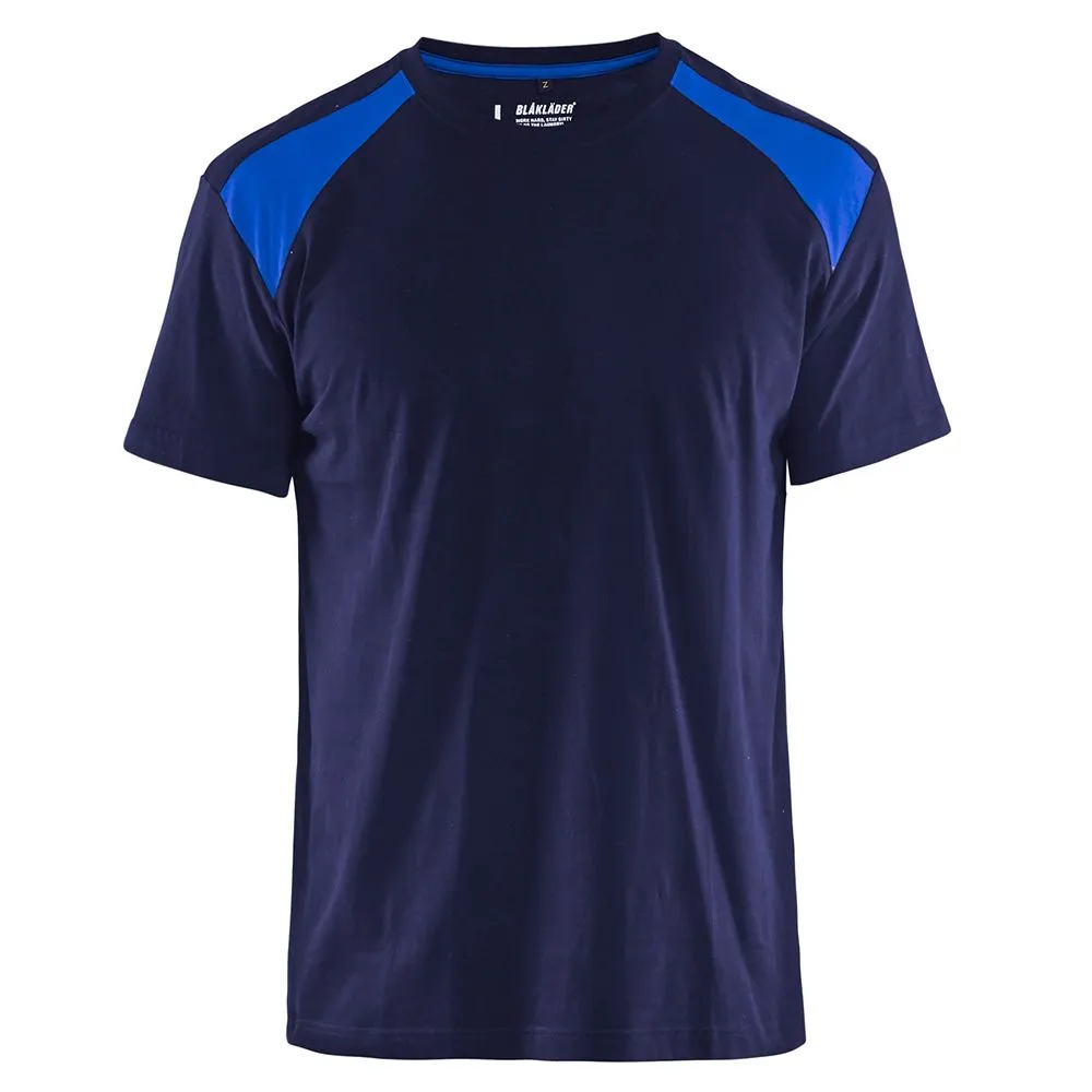 Bl&#xE5;kl&#xE4;der&#x20;3379-1042&#x20;T-Shirt&#x20;Bi-Colour&#x20;-&#x20;Navy&#x2F;Cornflower&#x20;Blue