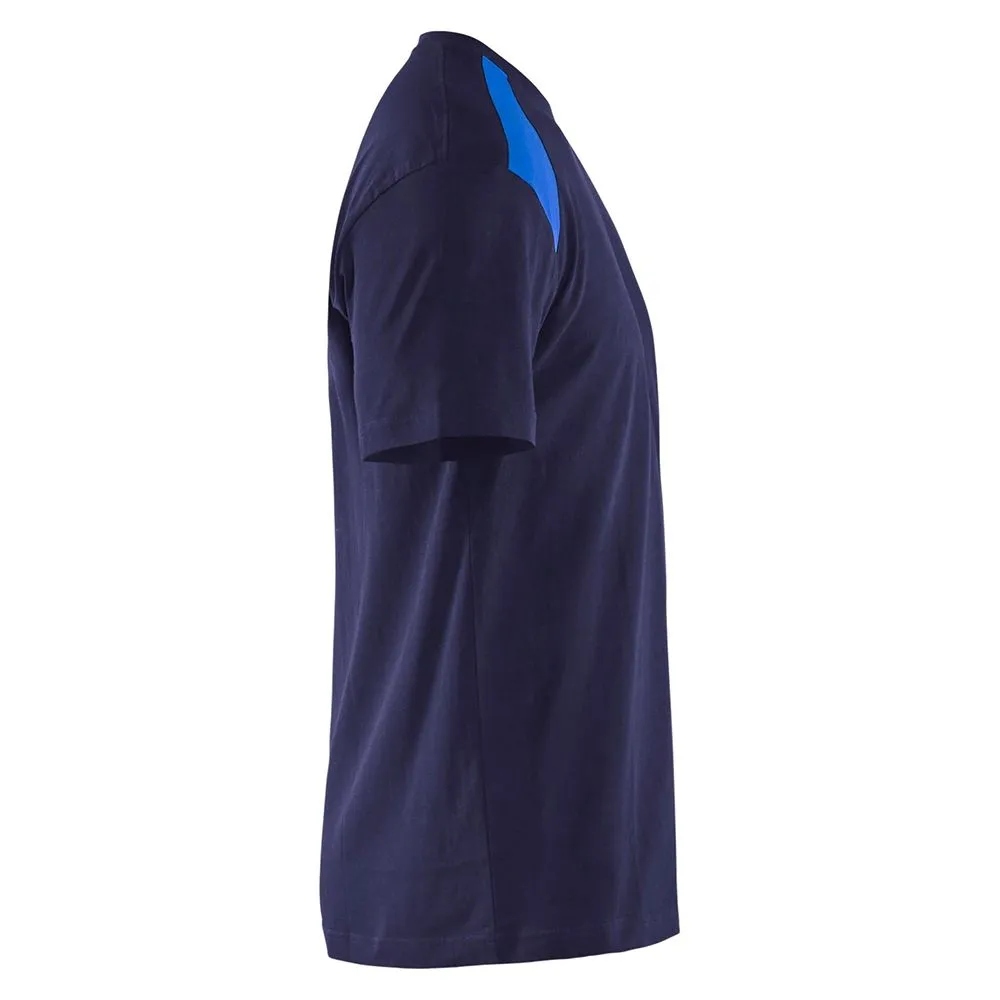 Bl&#xE5;kl&#xE4;der&#x20;3379-1042&#x20;T-Shirt&#x20;Bi-Colour&#x20;-&#x20;Navy&#x2F;Cornflower&#x20;Blue