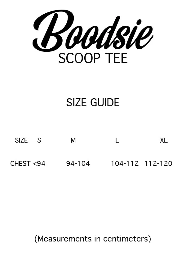 Boodsie Classics Scoop Tee- Blue