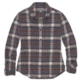 Carhartt&#x20;104516&#x20;Women&#x2019;s&#x20;Hamilton&#x20;Plaid&#x20;Flannel&#x20;Shirt&#x20;l&#x2F;s&#x20;-&#x20;Twilight