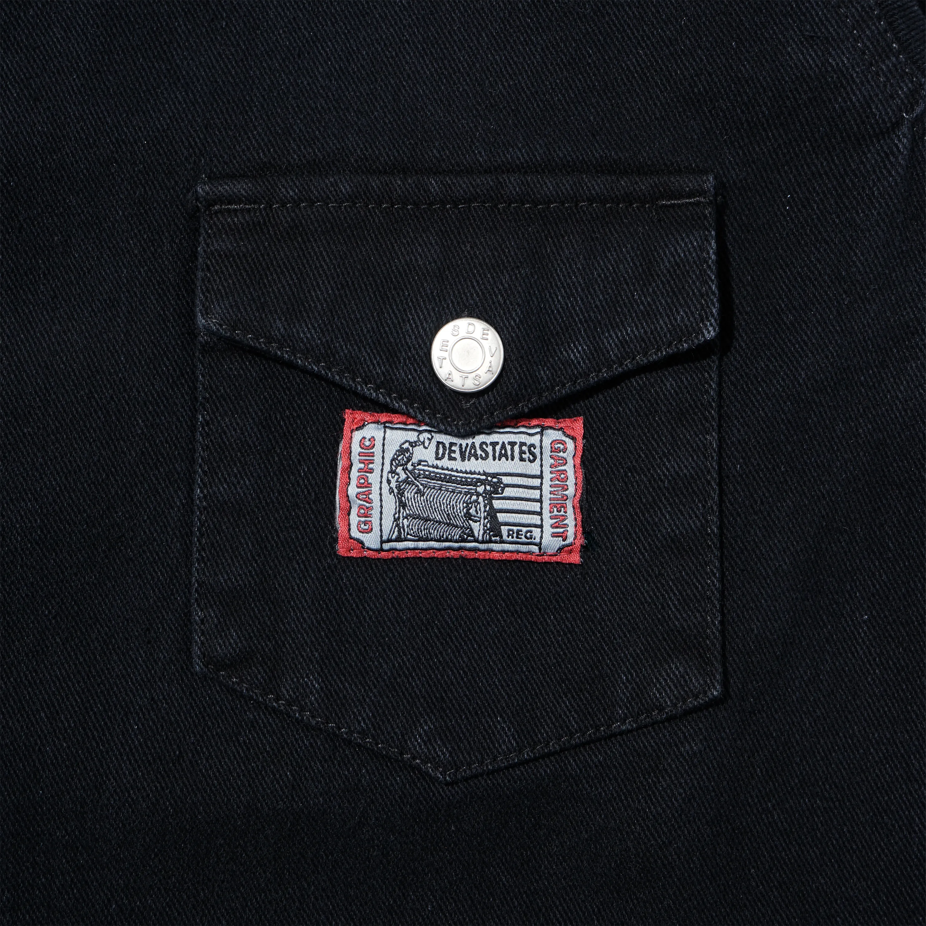 GENESIS Denim Western Shirt [Black]