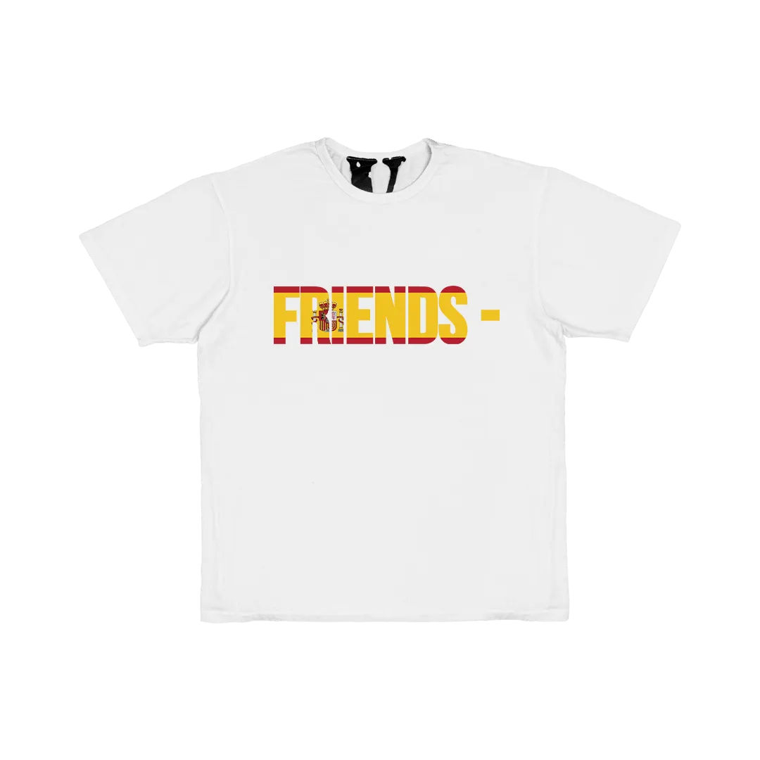 Giftngon - FRIENDS - ESP T-SHIRT - WHITE