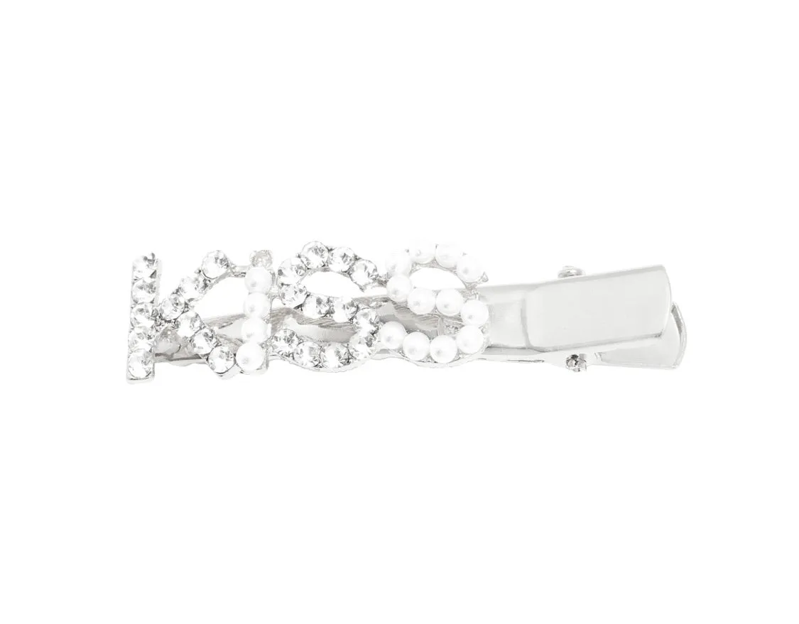 KISS Diamanté and Pearl Hair Clip