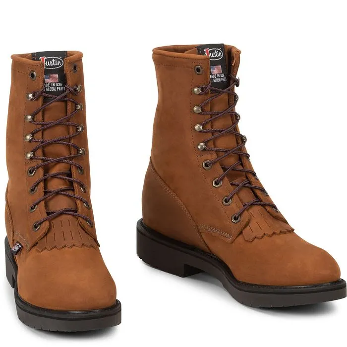 Men's Justin CONDUCTOR 8 LACE-UP WORK BOOT