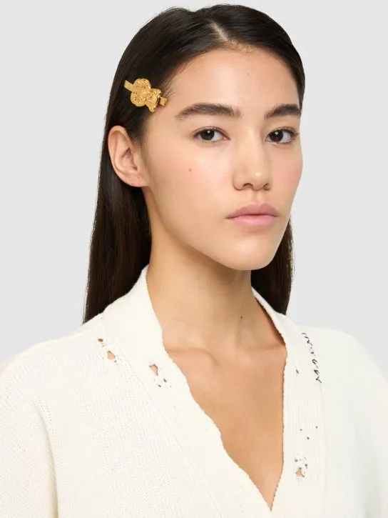 Moschino   Archive Teddy Bear hair clip 