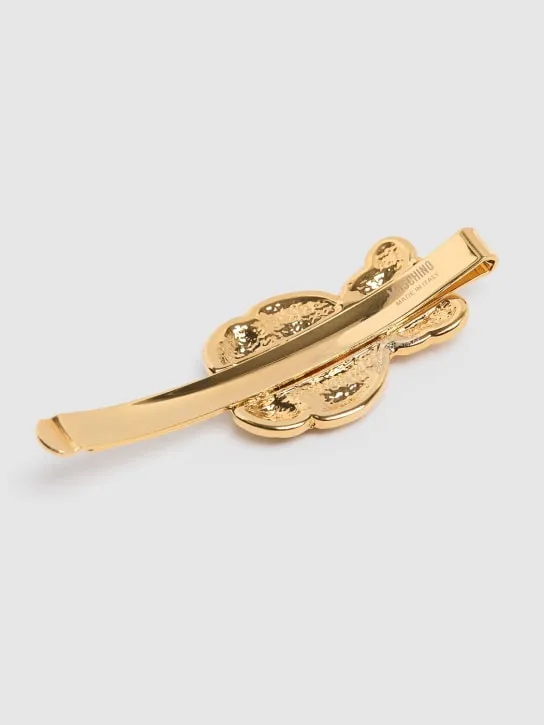 Moschino   Archive Teddy Bear hair clip 
