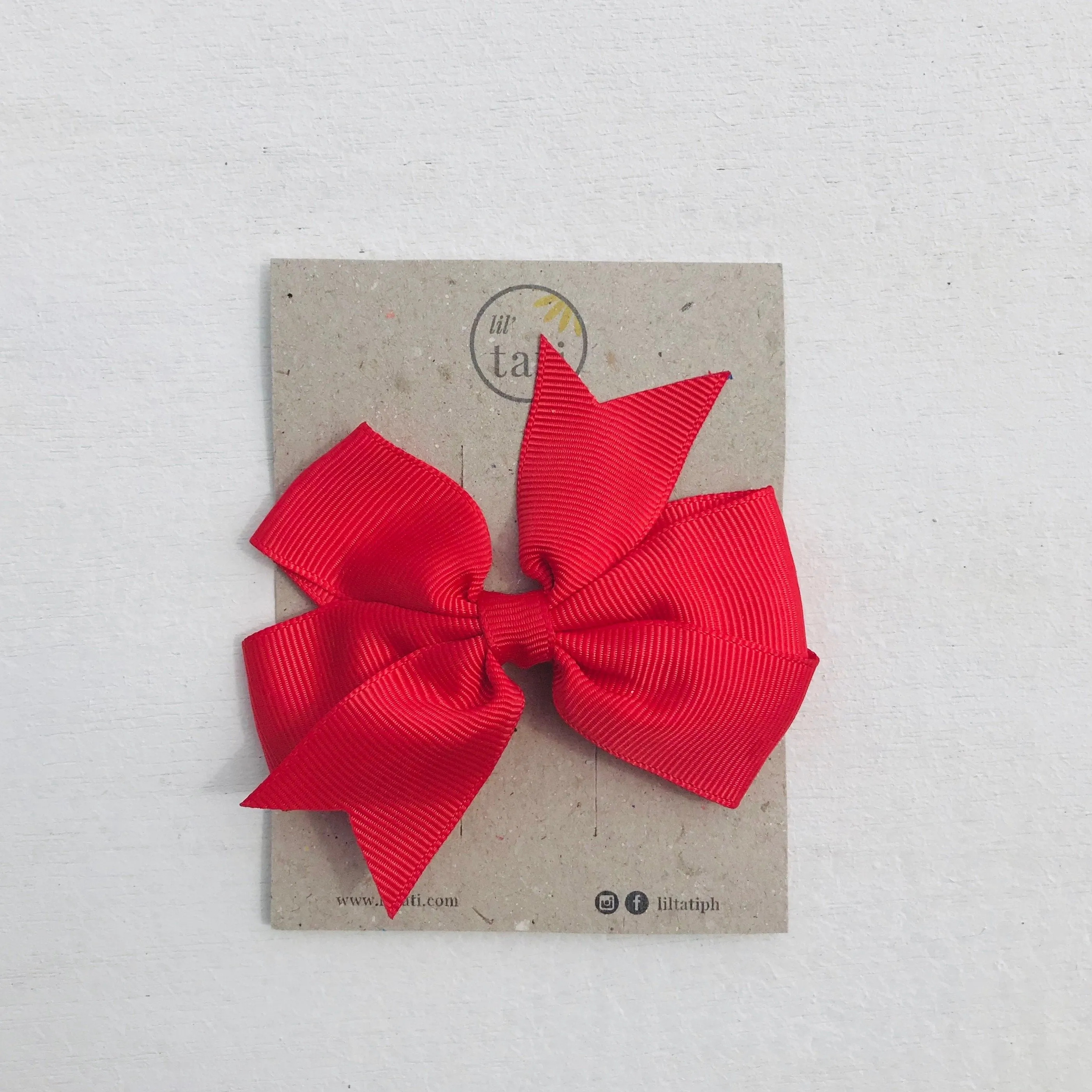 Prime Flower Bow Hair Clips