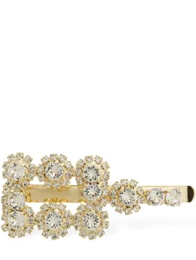 Roger Vivier   Flower hair clip w/ crystal details 