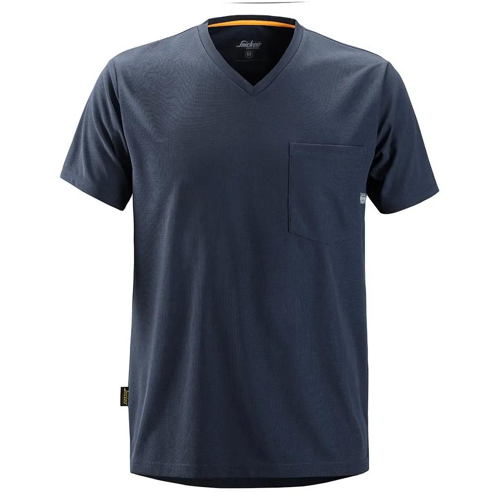Snickers&#x20;2524&#x20;AllroundWork,&#x20;37.5&#xAE;&#x20;Technology&#x20;s&#x2F;s&#x20;T-shirt&#x20;-&#x20;Navy